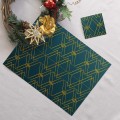 Ensemble sets de table et sous-verres Maxence