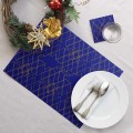Ensemble sets de table et sous-verres Noémie