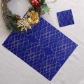Ensemble sets de table et sous-verres Joséphine