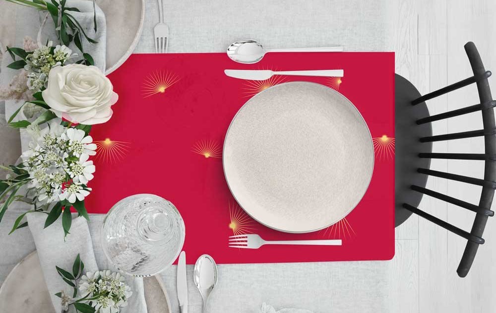 Chemin de table Garance - mazette !