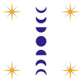 Sous verre Victoire - Lune