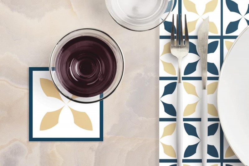 Sous verre Noé - Crème