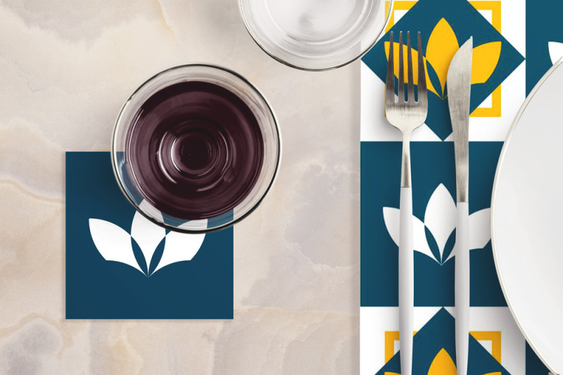 Sous verre Juliette - Blanc